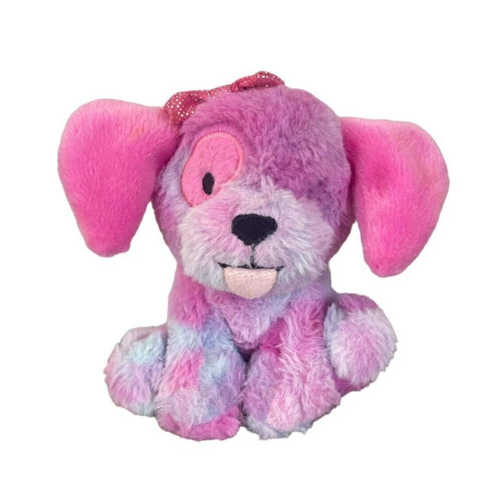 Animal Adventure Pink Blue Tie Dye Puppy Dog Plush Stuffed Animal All Ages 2018